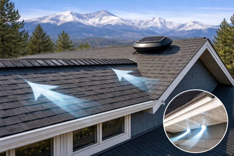 You shouldn’t overlook attic ventilation in Colorado